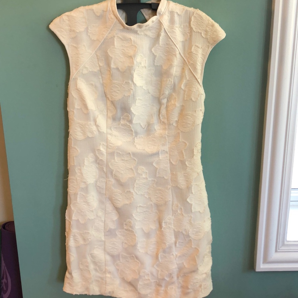 Cream Silence & Noise Dress